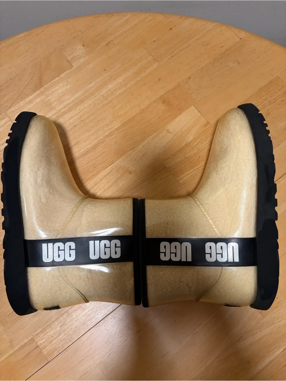 UGG 'Mini Shearling Booties 10